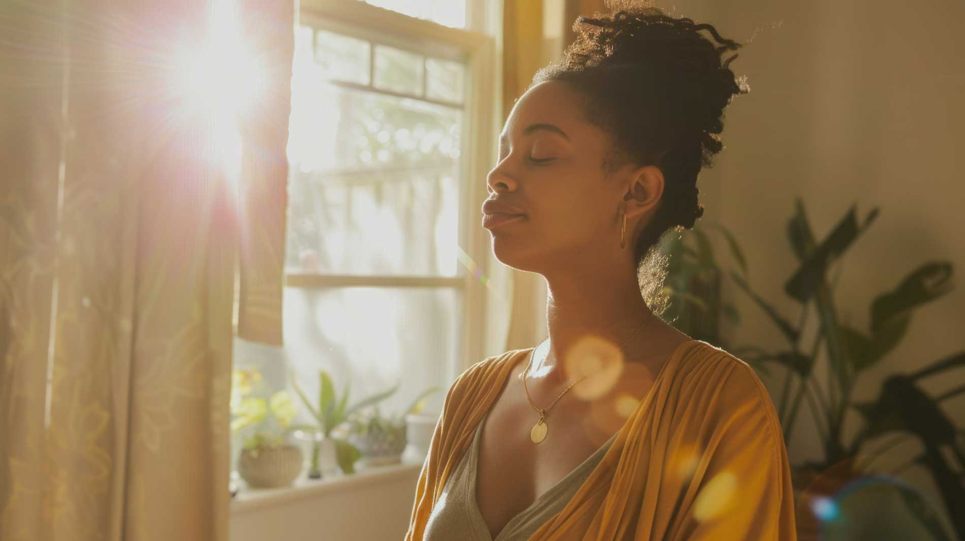 Birth Doula practicing Mindfulness